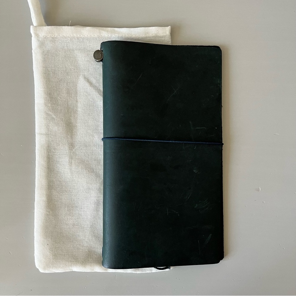 Travelers Notebook by Midori Regular Size Blue